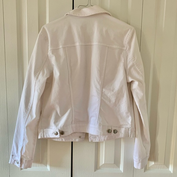 Tribal jeans white Denim Jacket - Picture 2 of 4